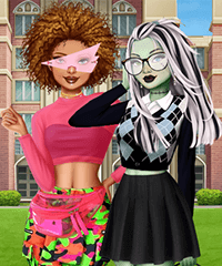 Jenner Sisters Matching Monster High - Jogos na Internet