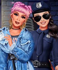 Hollywood Fashion Police Dress Up Game