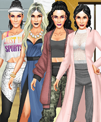 Kim K Busy Day Dress Up Game