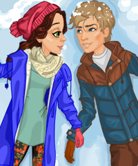 Snow Angels Dress Up Game