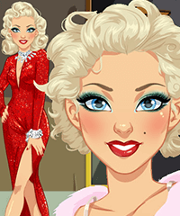 Legendary Fashion Hollywood Blonde Dress Up Game