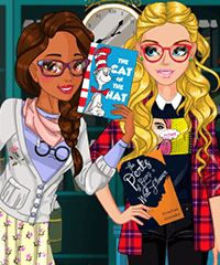 Reading Friends Dress Up Game
