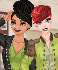 Princess Style Guide Military Dress Up Game