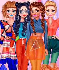 Princesses This is the Future Dress Up Game