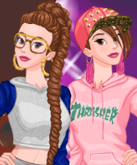 Beauty and the Beat Dress Up Game