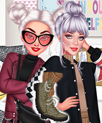 Design My Chunky Boots Design and Dress Up Game