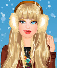 barbie winter dress up games