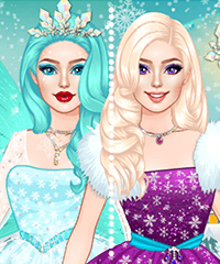 Winter Fairy Tale Dress Up Game