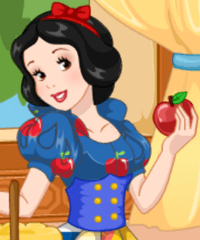 Snow White Patchwork Dress Design Game