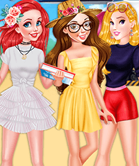 Vacation with BFFs Dress Up Game